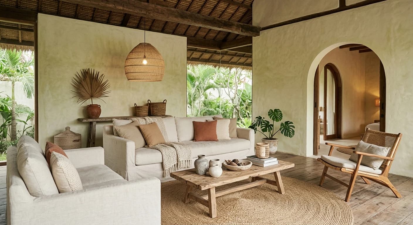 The Bali interior style